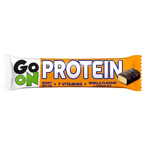 Proteinowy baton o smaku waniliowym Go On 50 g