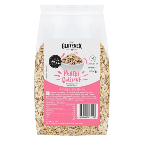 Płatki owsiane bezglutenowe GLUTENEX 350 g