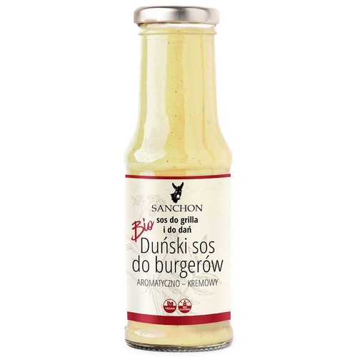 BIO Duński sos do burgerów Sanchon 210 ml