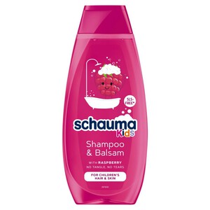 Kids Szampon i odżywka z malinami dla dziewczynek Schauma 400 ml