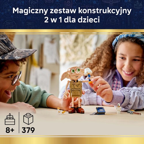 Harry Potter Wolny skrzat Zgredek 76469 LEGO 1 sztuka