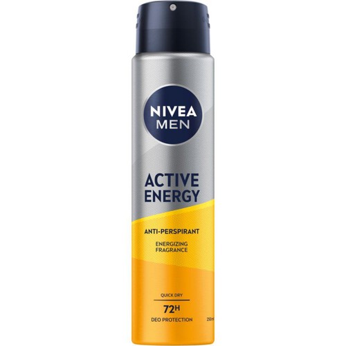 Antyperspirant Active Energy  NIVEA MEN 250 ml