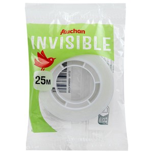 Taśma klejąca  18 mm x 25m Auchan 1 sztuka