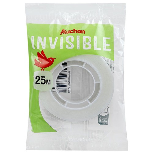 Taśma klejąca  18 mm x 25m Auchan 1 sztuka