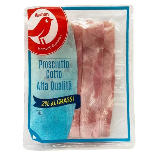 Prosciutto Cotto Szynka wieprzowa gotowana Auchan 100 g