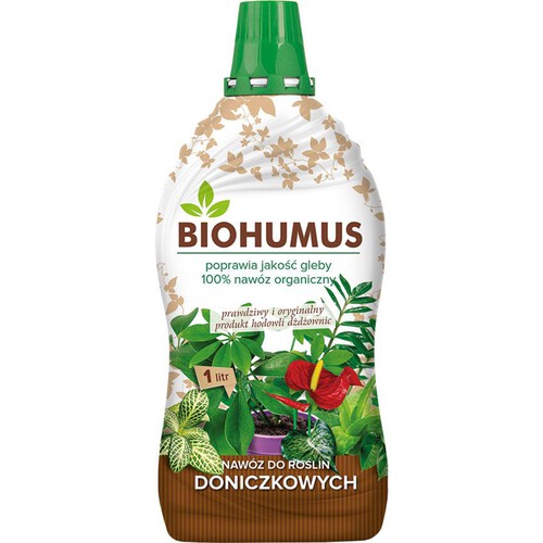 Biohumus nawóz do roślin doniczkowych Agrecol 1 l