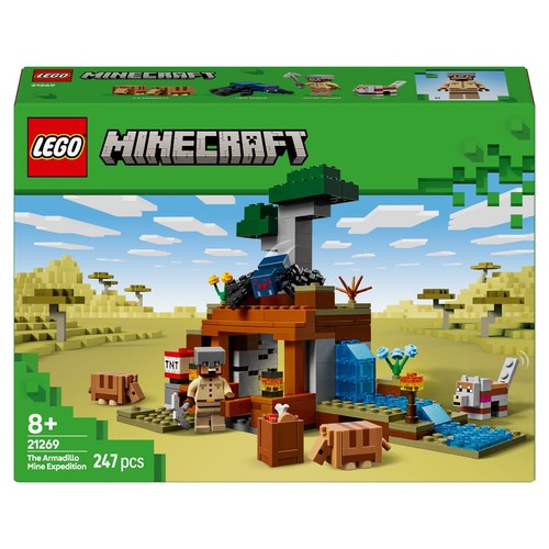 Minecraft® Wyprawa do pancernikowej kopalni 21269 LEGO 1 sztuka