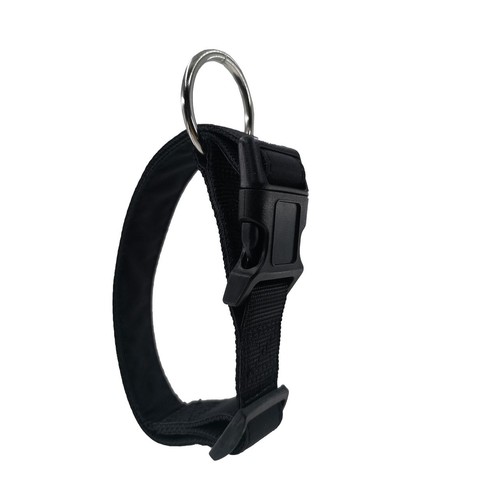 Obroża 2,5 cm x 40-60 cm czarna Auchan 1 sztuka