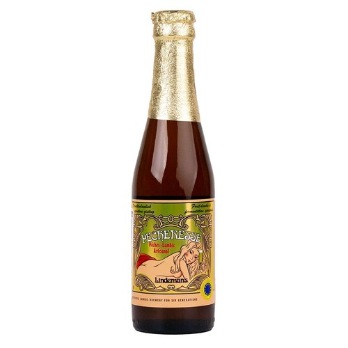 Piwo smakowe Pecheresse Lambic Beer alk. 2.5% obj. Lindemans 250 ml