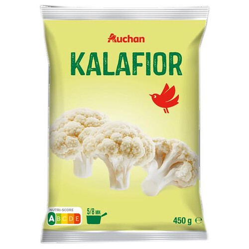 Kalafior mrożony Auchan 450 g 