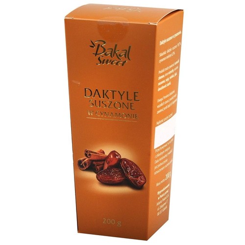 Daktyle suszone w cynamonie Bakal Sweet 200 g