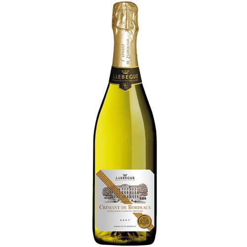 Wino białe musujące Crémant de Bordeaux alk. 12% obj. Jules Lebegue 750 ml