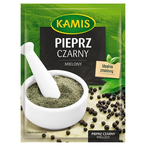 Pieprz czarny mielony Kamis 16 g