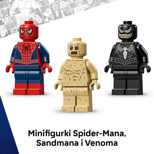 Marvel Epicka bitwa: Spider-Man kontra Sandman 76334 LEGO 1 sztuka