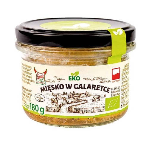 BIO Mięsko w galaretce Smak Eko 180 g