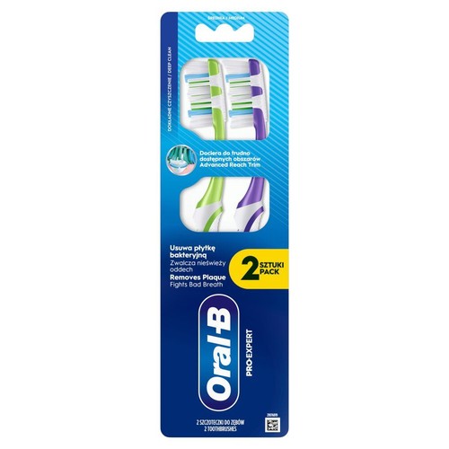 Szczoteczka do zębów Pro-Expert 40 Medium Oral-B 2 sztuki