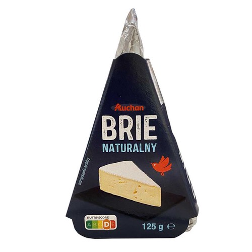 Ser brie naturalny Auchan 125 g