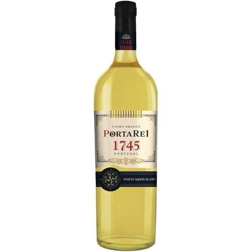 Wino białe półwytrawne alk.11.5% obj. PortaRei 750 ml