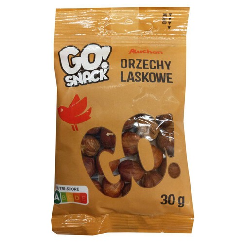 Go Snack orzechy laskowe Auchan 30 g