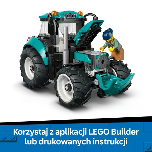 City Traktor 60498, zestaw konstrukcyjny z minifigurką LEGO 1 sztuka