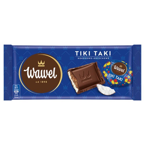 Tiki Taki czekolada z nadzieniem kokosowo-orzechowym Wawel 100 g