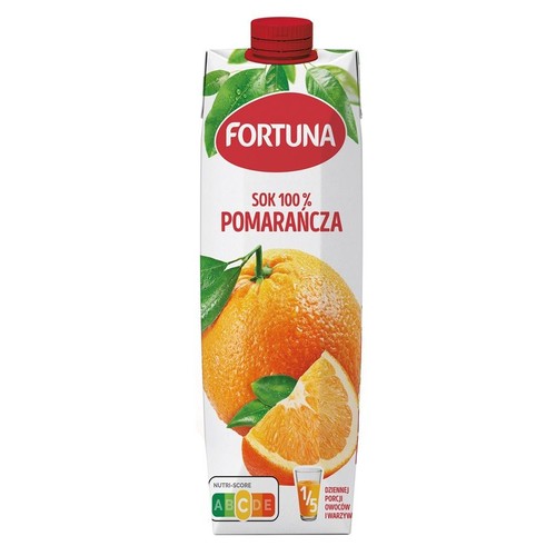 Sok pomarańczowy  Fortuna 1 l