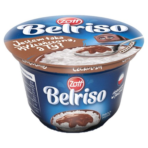 Belriso deser mleczny z ryżem i sosem mix smaków Zott 200 g