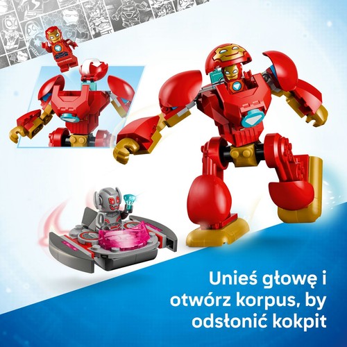 Marvel Iron Man i super ekipa Ultron kontra Iron Man 11209 LEGO 1 sztuka