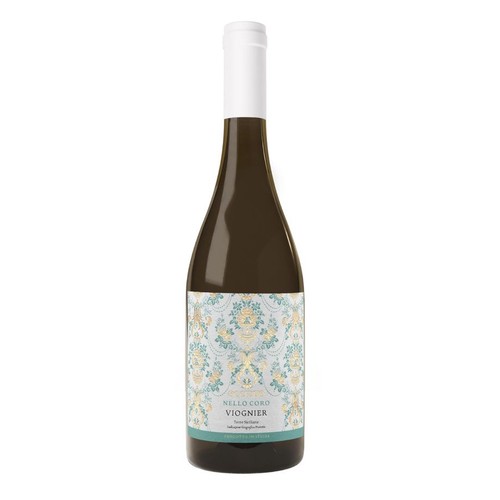 Wino białe wytrawne Viognier IGP Terre Siciliane alk. 12,5% obj. Nello Coro  750 ml