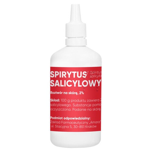 Spirytus salicylowy 2%   Z.F.Amara 100 g