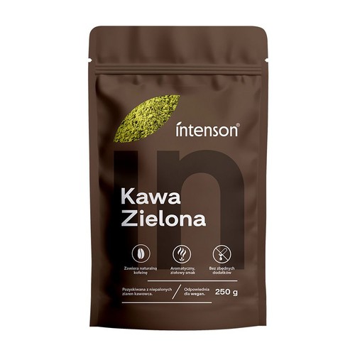 Zielona kawa mielona Intenson 250 g