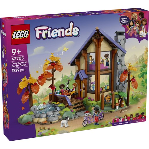 Friends Jesienna leśna chatka 42705 LEGO 1 sztuka
