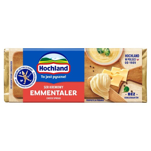 Ser kremowy topiony Emmentaler  Hochland 90 g