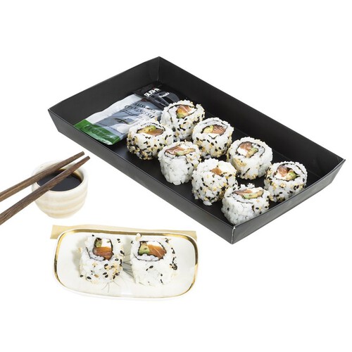 Sushi ura z łososiem i serkiem Hana Group 125 g 