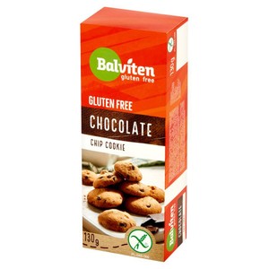 Kruche ciastka z kawałkami czekolady Balviten  130 g