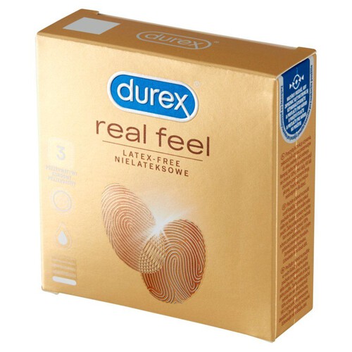 Realfeel Prezerwatywy  Durex 3 sztuki