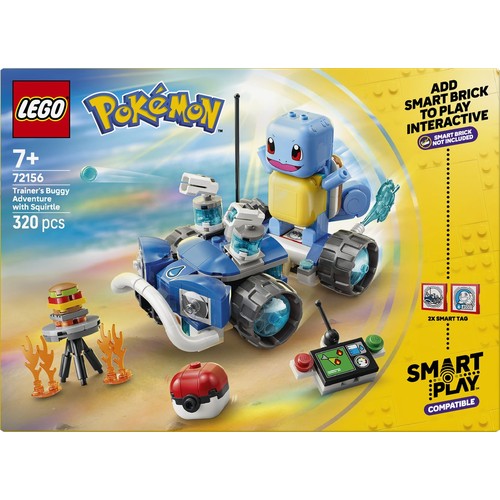 Pokémon SMART Play: Przygoda Trenera ze Squirtle i pojazdem terenowym 72156 LEGO 1 sztuka