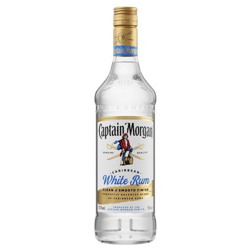 Rum biały karaibski alk. 37.5% obj. Captain Morgan 750 ml