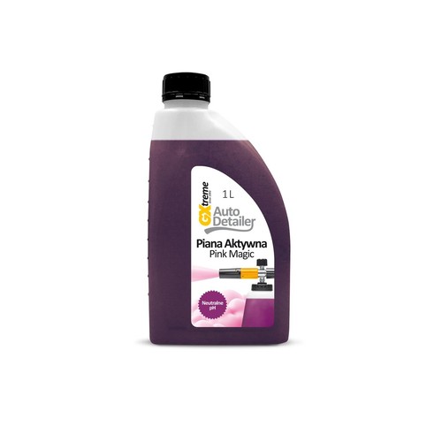 Piana aktywna do mycia karoserii Magic Pink G-xtreme Autodetailer 1 l
