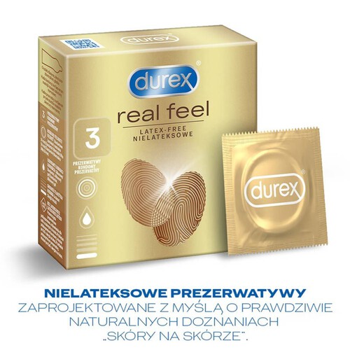 Realfeel Prezerwatywy  Durex 3 sztuki