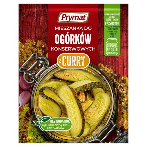 Mieszanka do ogórków konserwowych z curry Prymat 40 g