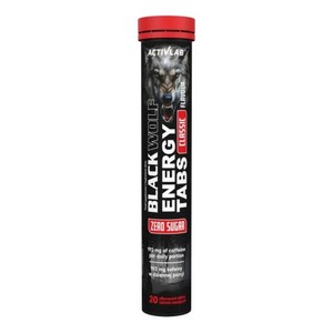 Black Wolf Energy Tabs Smak klasyczny 
 Activlab 20 tabletek