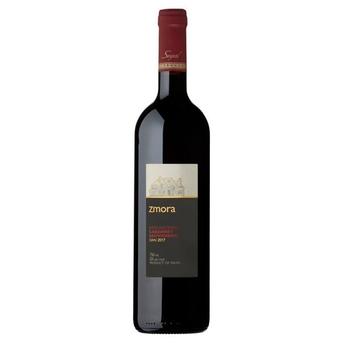 Wino izraelskie czerwone słodkie Cabernet Sauvignon alk. 12,0% obj. Zmora 750 ml