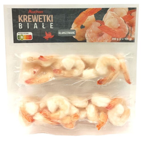 Krewetka blanszowana 51/60   Auchan 200 g