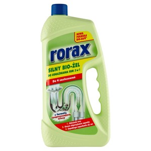 Silny bio-żel do udrażniania rur 3w1 Rorax 1 l