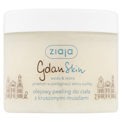 Olejowy peeling do ciała z kruszonymi muszlami GdanSkin  Ziaja 300 ml