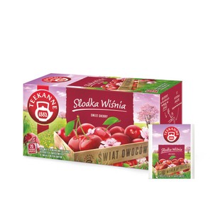 Herbatka owocowa o smaku wiśni Sweet Cherry  Teekanne 20 torebek