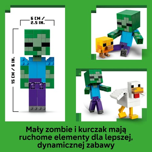 Minecraft Kurzy jeździec 21582 LEGO 1 sztuka