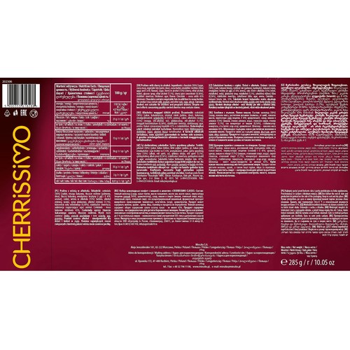 Praliny wiśniowe Cherrisimo Classic Mieszko 285 g
