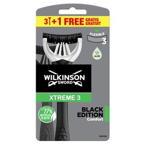 Maszynka Xtreme 3 Black Edition Wilkinson 4 sztuki